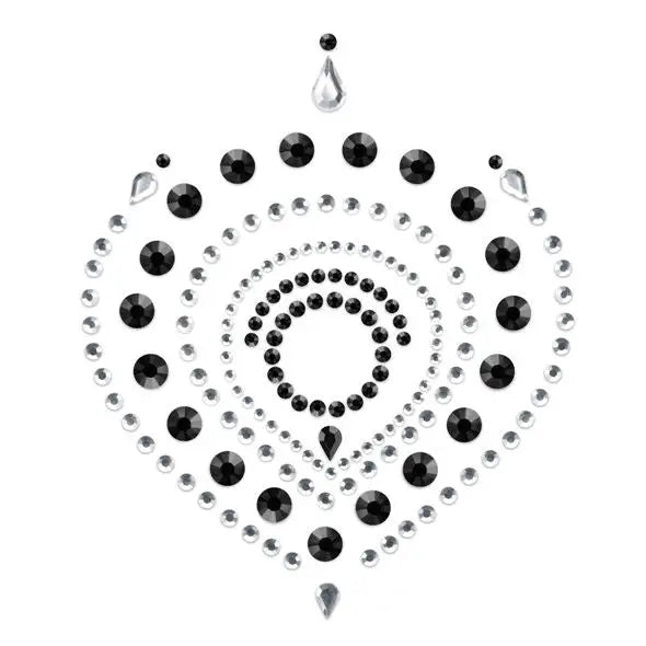 Bijoux - indiscrets flamboyant negro & plata