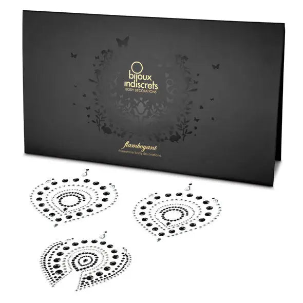 Bijoux - indiscrets flamboyant negro & plata