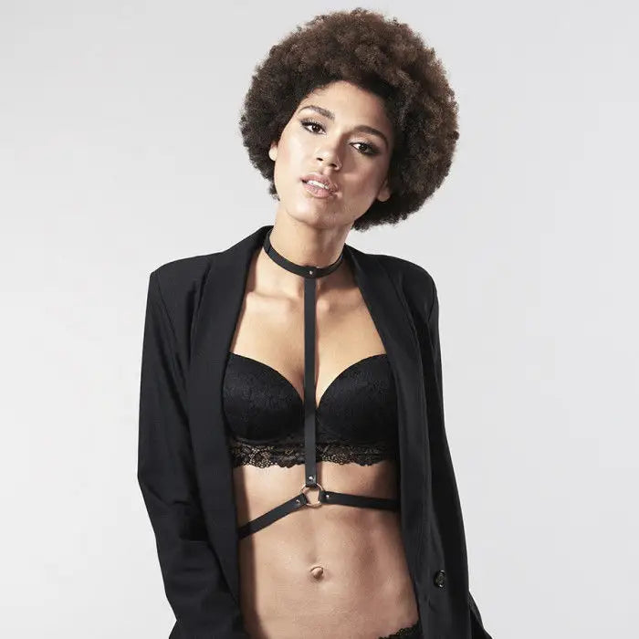 Bijoux - indiscrets maze arnés negro