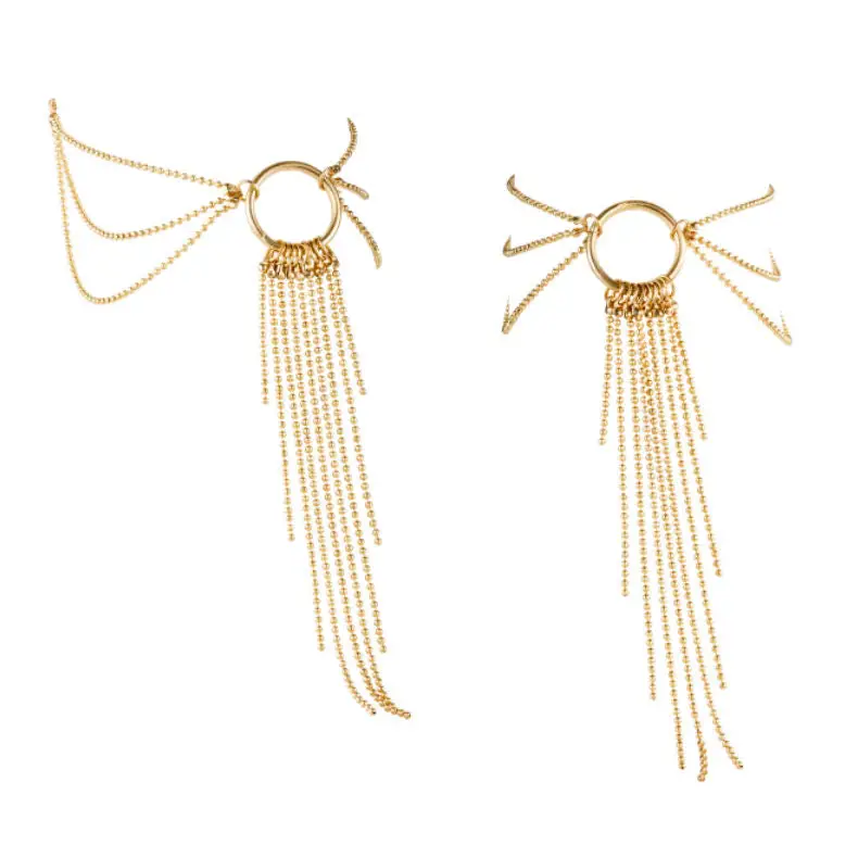 Bijoux - magnifique pulseras para los pies dorado