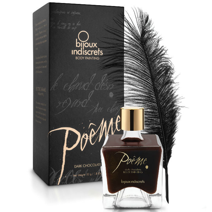 Bijoux - poeme pintura comestible chocolate negro 50 gr