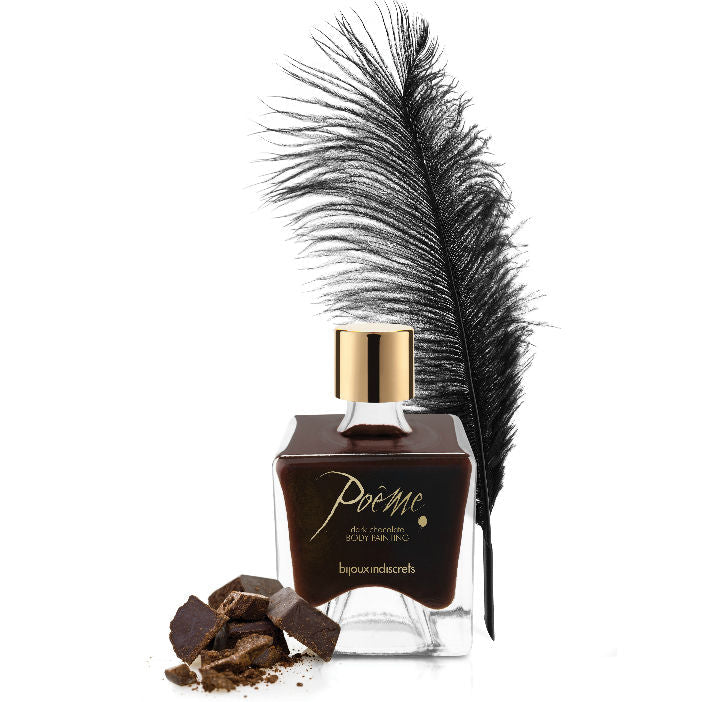 Bijoux - poeme pintura comestible chocolate negro 50 gr