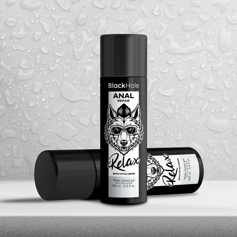 Black hole - anal repair base agua relax con hyaluron 100 ml