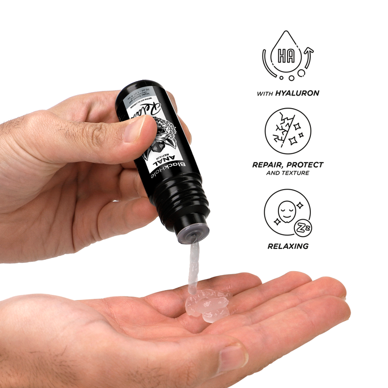 Black hole - anal repair base agua relax con hyaluron 30 ml