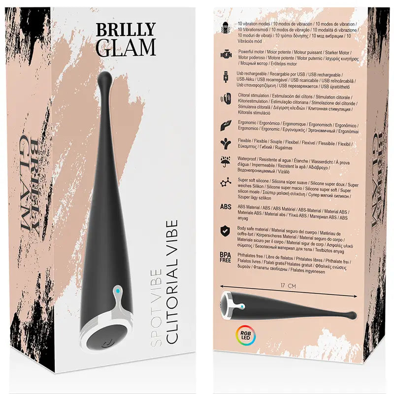 Brilly glam - spot vibe vibrador clitorial orgasmico