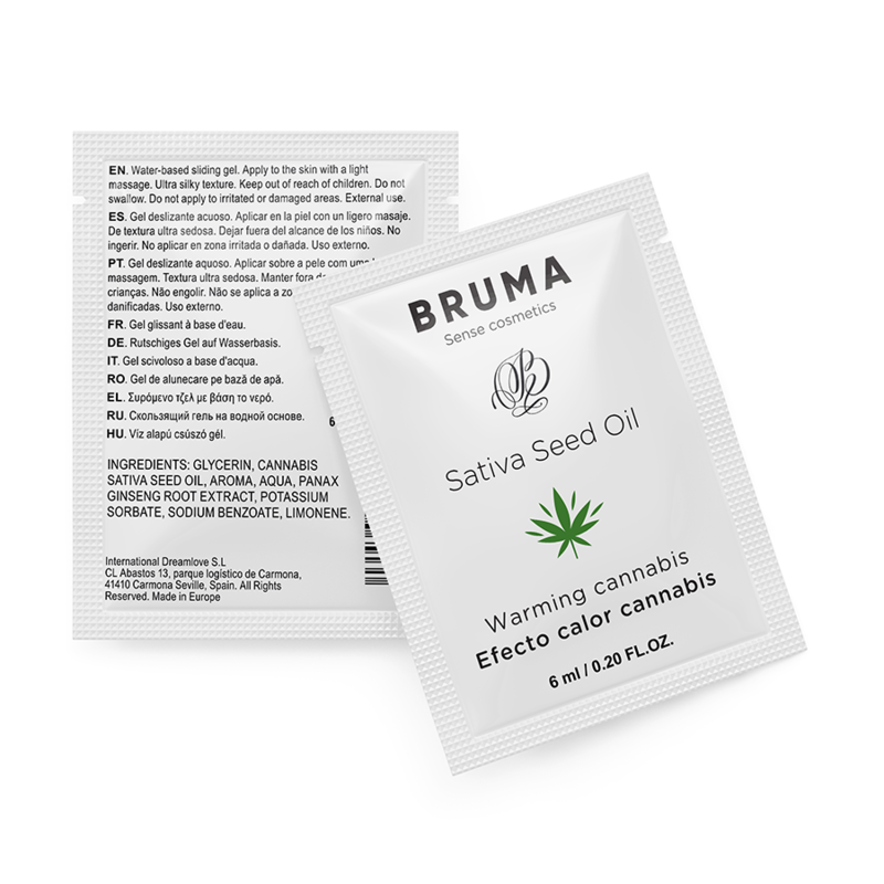 Bruma - 6 ml gel deslizante con aceite de semilla efecto