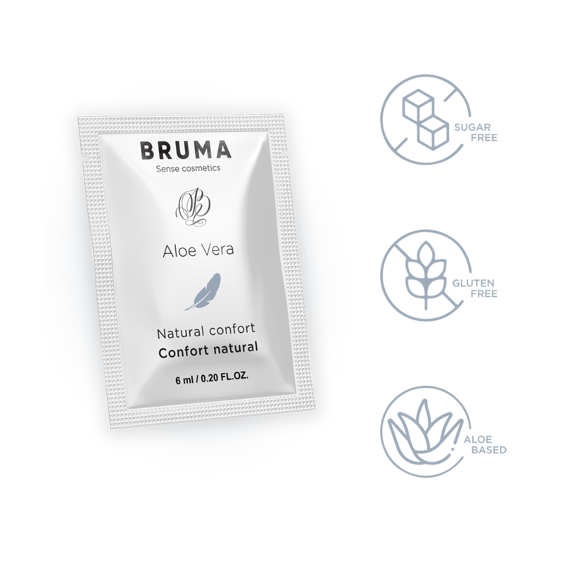 Bruma - 6 ml gel deslizante con aloe vera confort natural