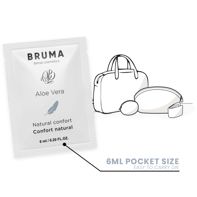 Bruma - 6 ml gel deslizante con aloe vera confort natural