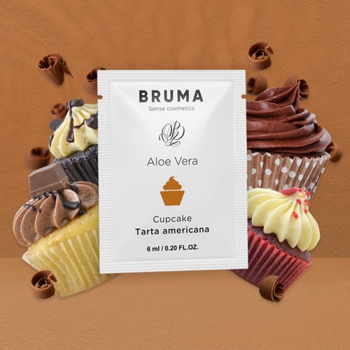 Bruma - 6 ml gel deslizante con aloe vera sabor a tarta
