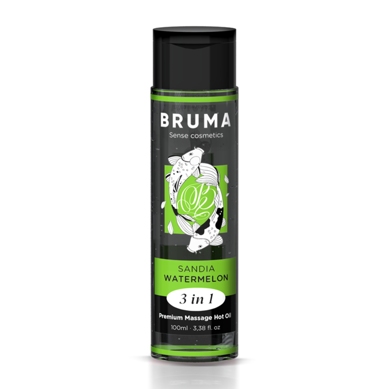 Bruma - aceite de masaje premium efecto calor sabor sandía
