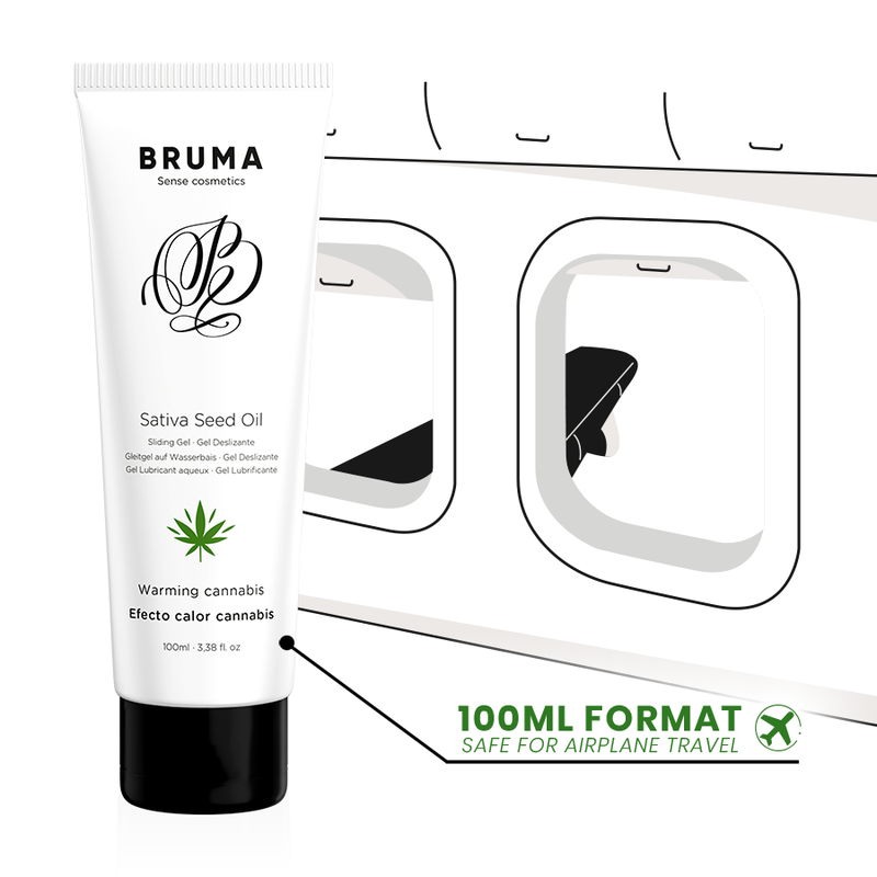 Bruma - gel deslizante con aceite de semilla efecto calor