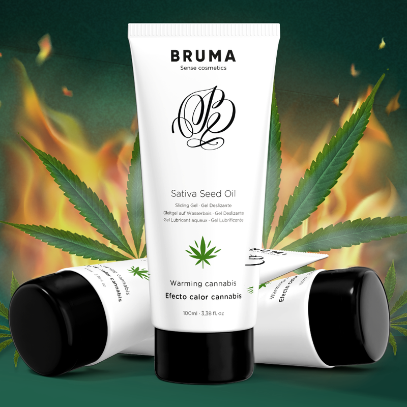 Bruma - gel deslizante con aceite de semilla efecto calor