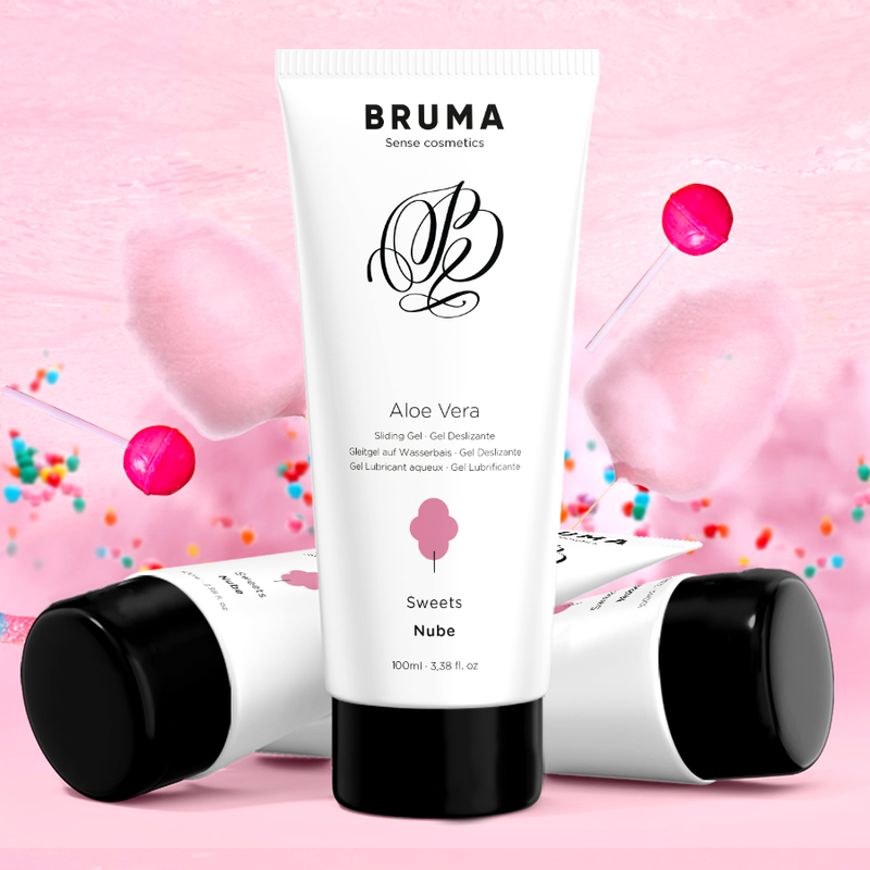 Bruma - gel deslizante con aloe vera sabor a nube 100 ml