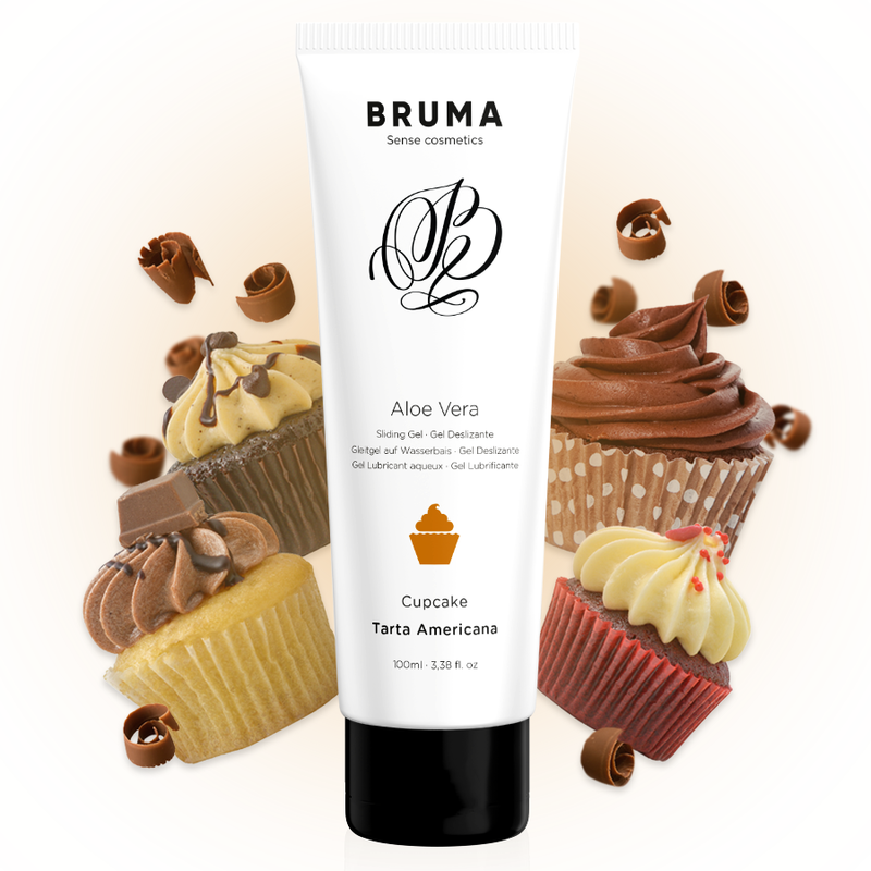 Bruma - gel deslizante con aloe vera sabor a tarta