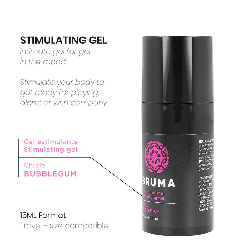 Bruma - onagra orgasm gel sabor chicle