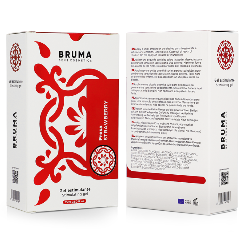 Bruma - onagra orgasm gel sabor fresa