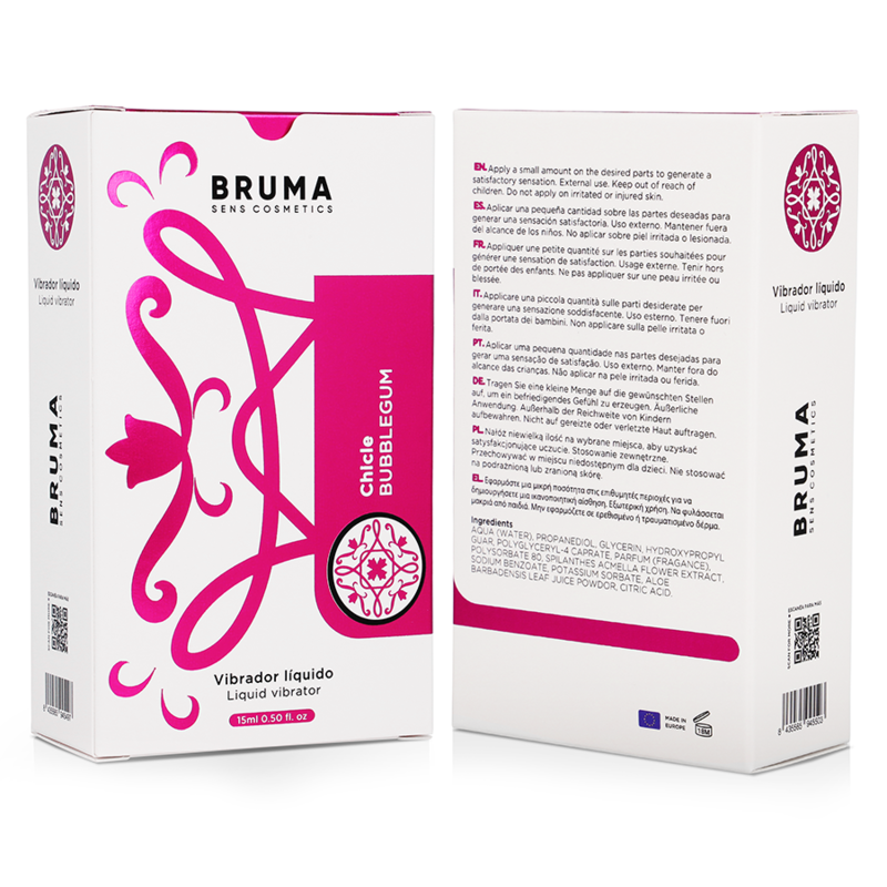 Bruma - vibrador líquido chicle