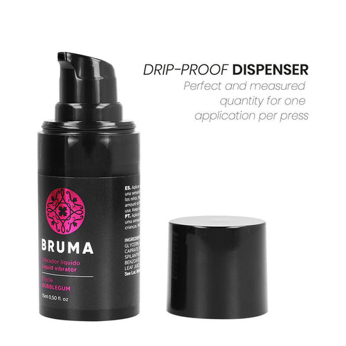 Bruma - vibrador líquido chicle