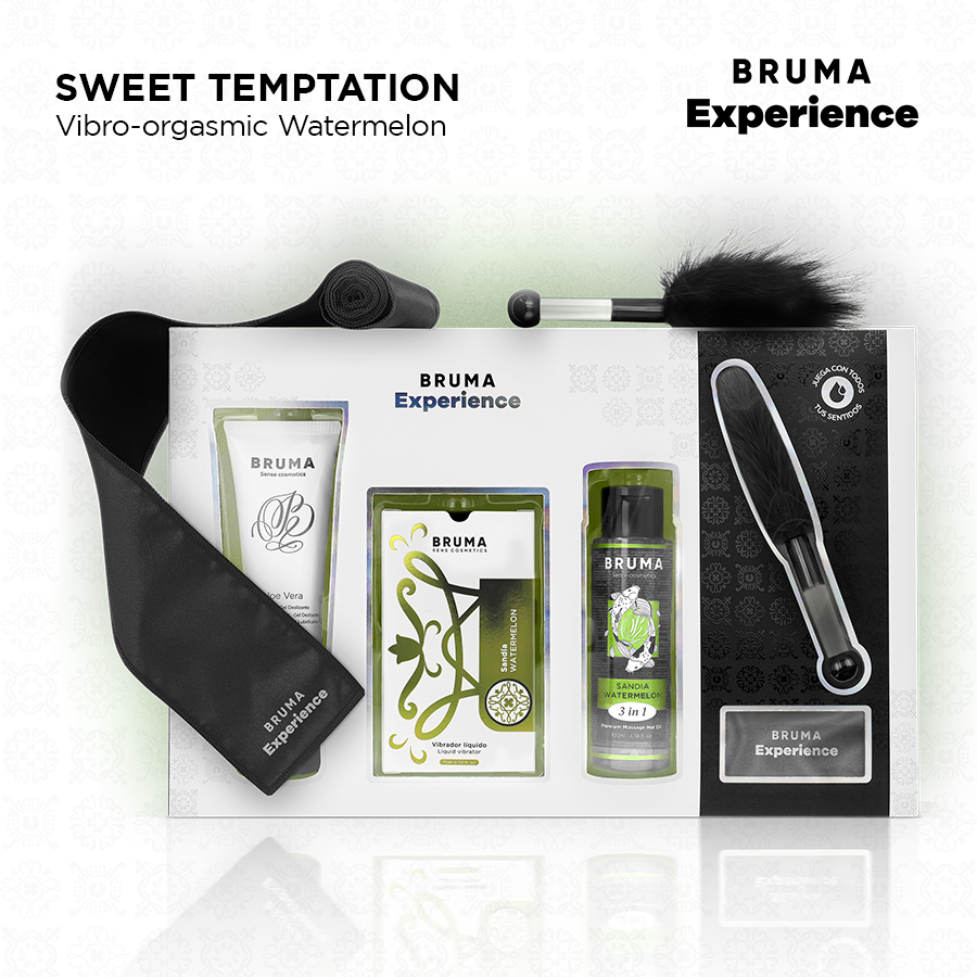 Bruma xperience - kit tentación dulce sandía vibro-orgásmica