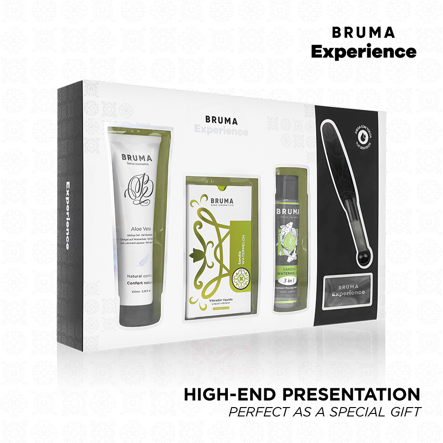 Bruma xperience - kit tentación dulce sandía vibro-orgásmica