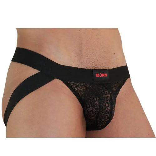 Burn - 005 jock lencero negro s - M