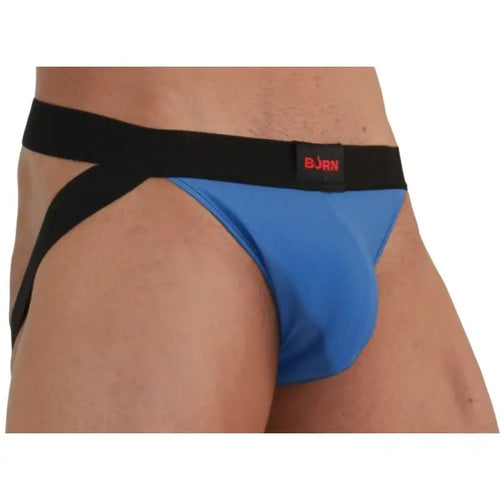 Burn - 008 jock azul / negro s - M
