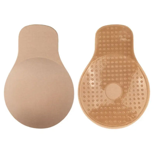 Bye-bra - elevador pecho push-up tela beige talla m