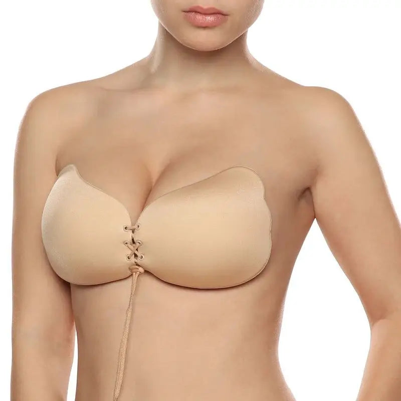 Bye-bra - lace-it realzador push-up beige copa c