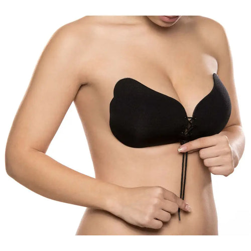 Bye-bra - lace-it realzador push-up negro copa b