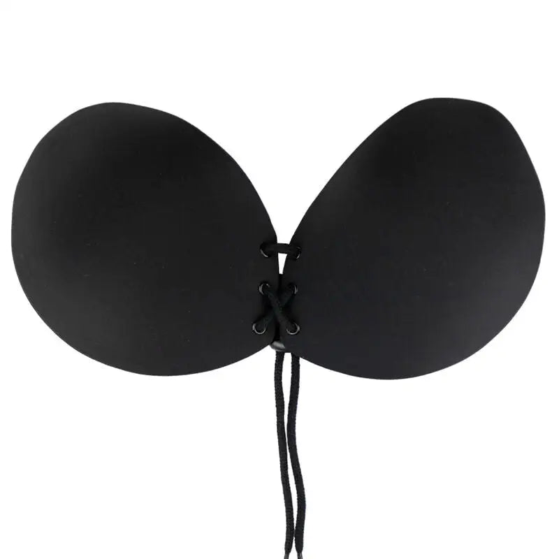 Bye-bra - sujetador adhesivo entrelazado negro copa - A / NEGRO