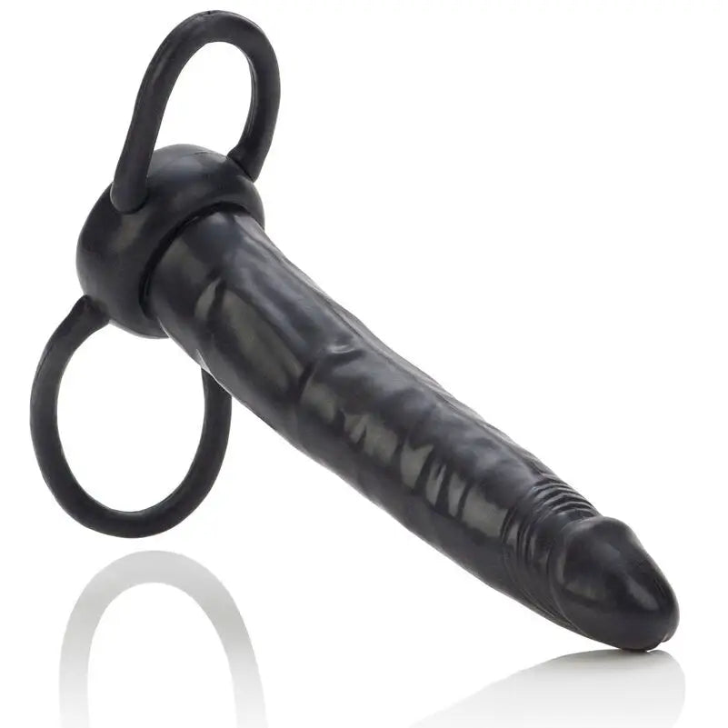 Calexotics - accomodator arnés para doble penetración negro