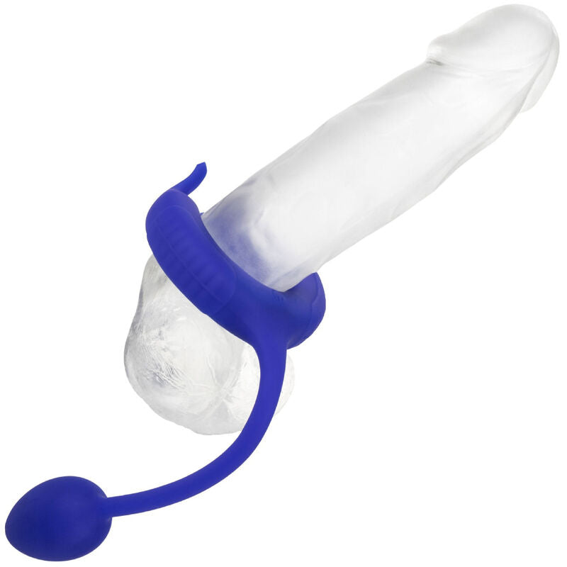 Calexotics - admiral anillo con peso para pene azul