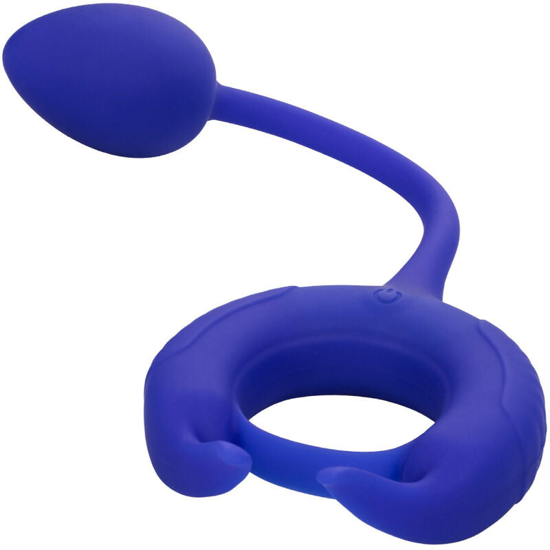 Calexotics - admiral anillo con peso para pene azul