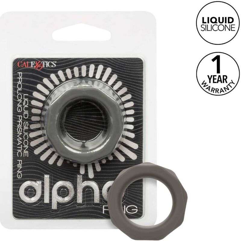 Calexotics - alpha anillo prolong prismtico gris