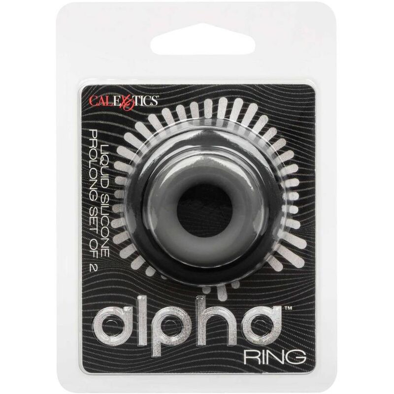Calexotics - alpha set de 2 anillos prolong gris