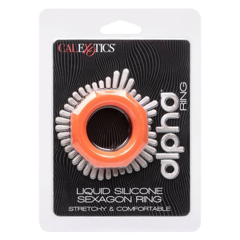 Calexotics - alpha sexagon ring naranja