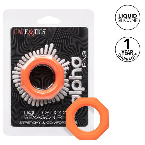 Calexotics - alpha sexagon ring naranja