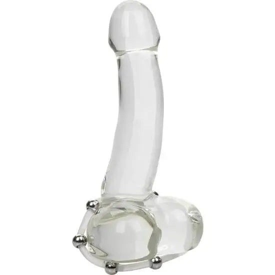Calexotics - anillo de silicona con cuentas de acero talla