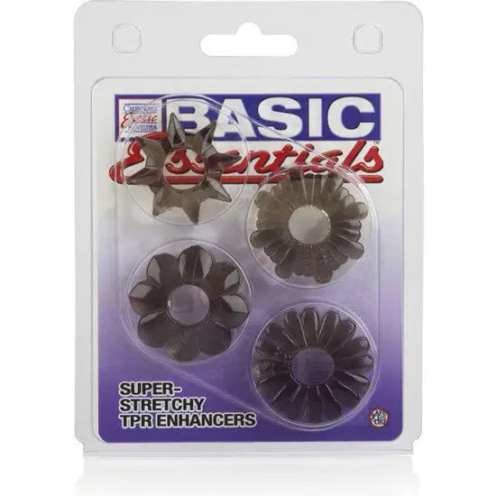 Calexotics - basic set 4 anillas pene tpr