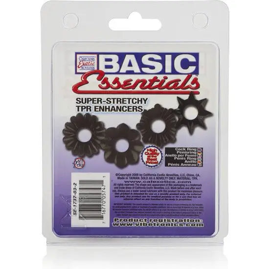 Calexotics - basic set 4 anillas pene tpr
