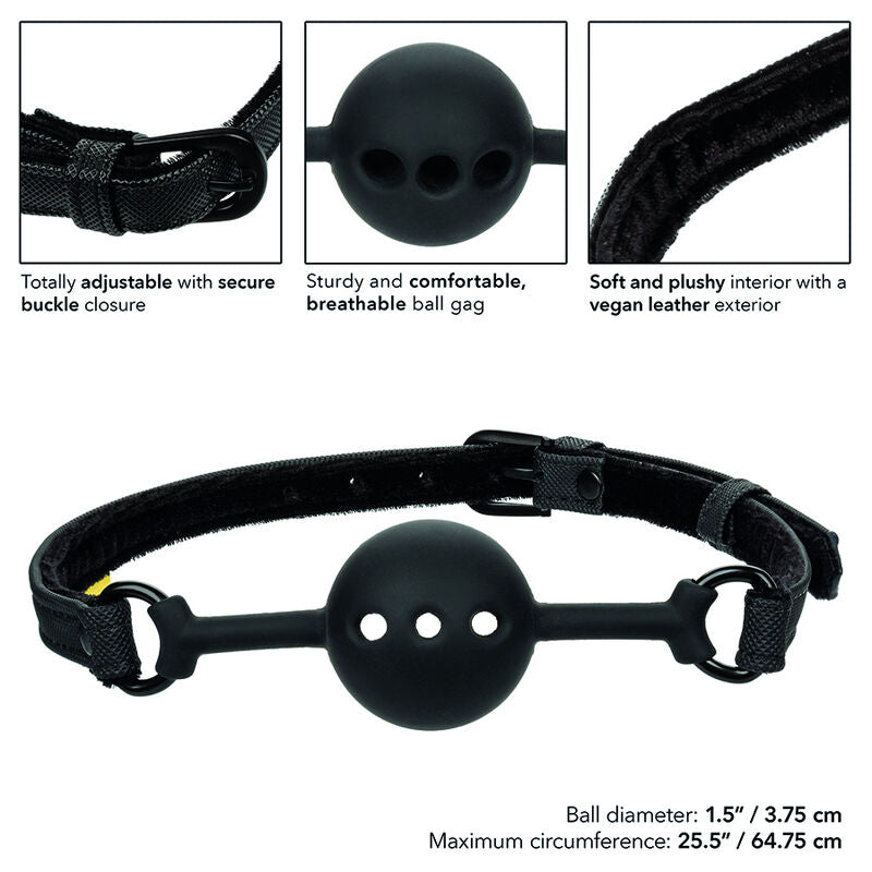 Calexotics - boundless mordaza de bola transpirable