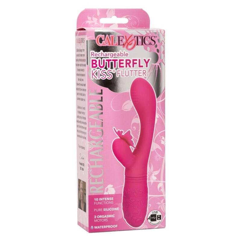 Calexotics - butterfly kiss flutter rosa