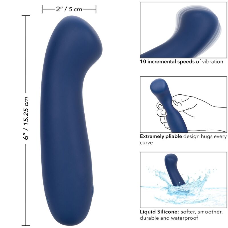 Calexotics - cashmere satin g azul