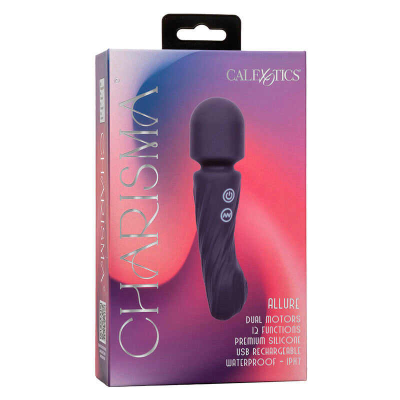 Calexotics - charisma allure masajeador doble motor 12