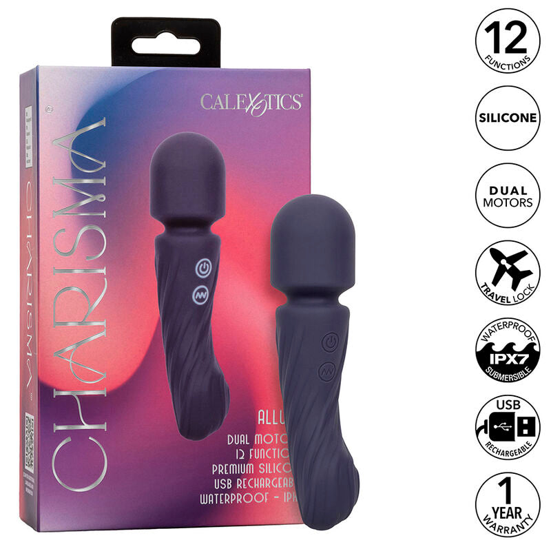 Calexotics - charisma allure masajeador doble motor 12