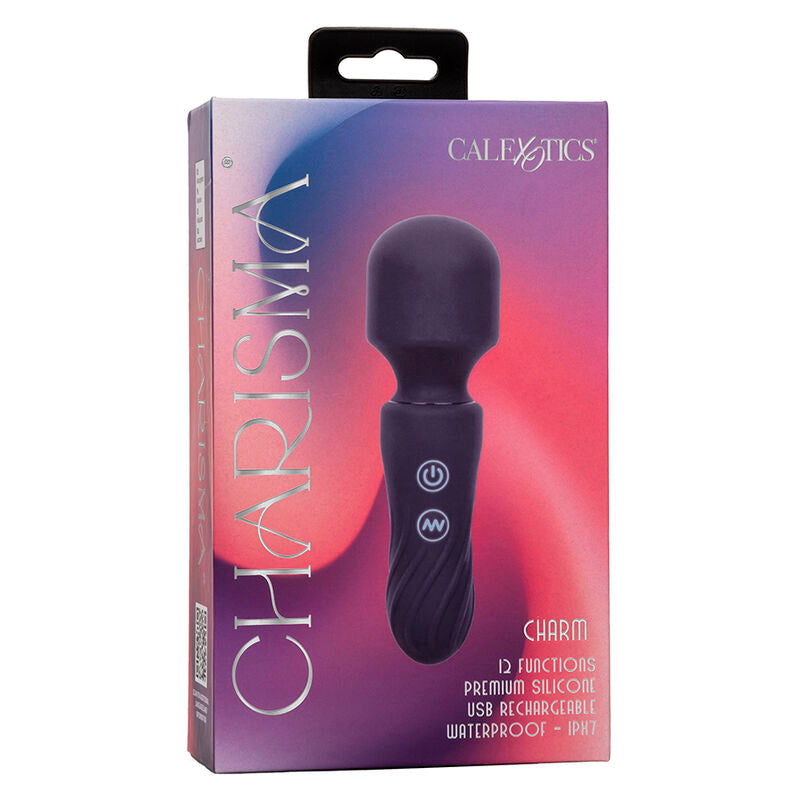 Calexotics - charisma charm masajeador 12 funciones morado