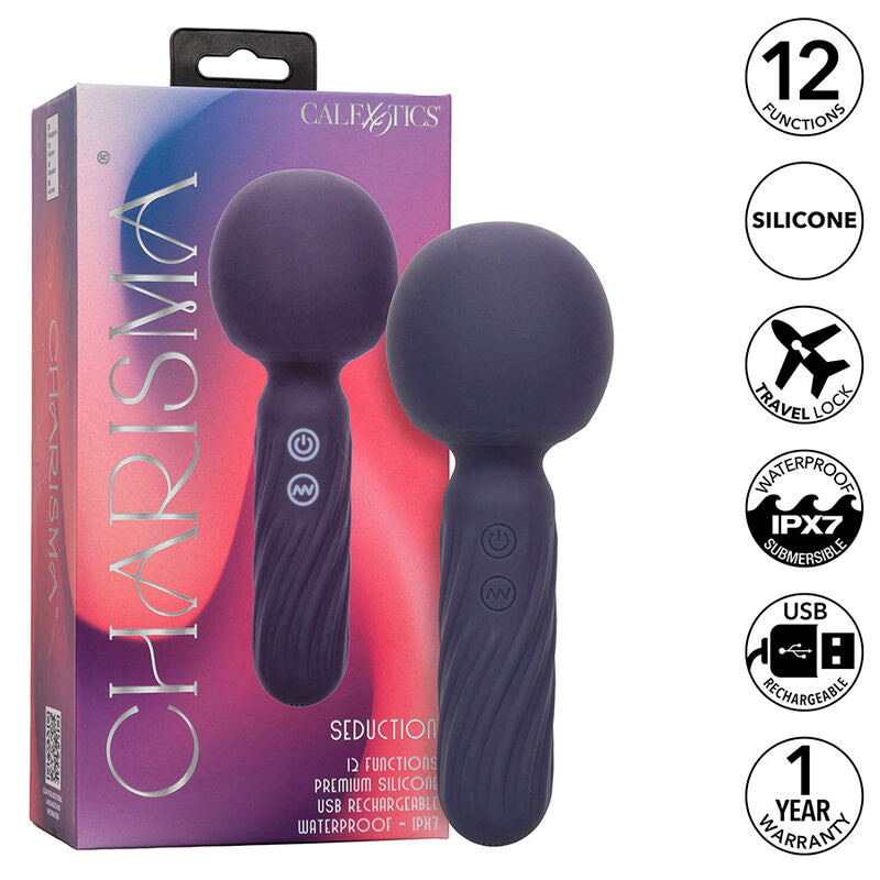 Calexotics - charisma seduction masajeador 12 funciones