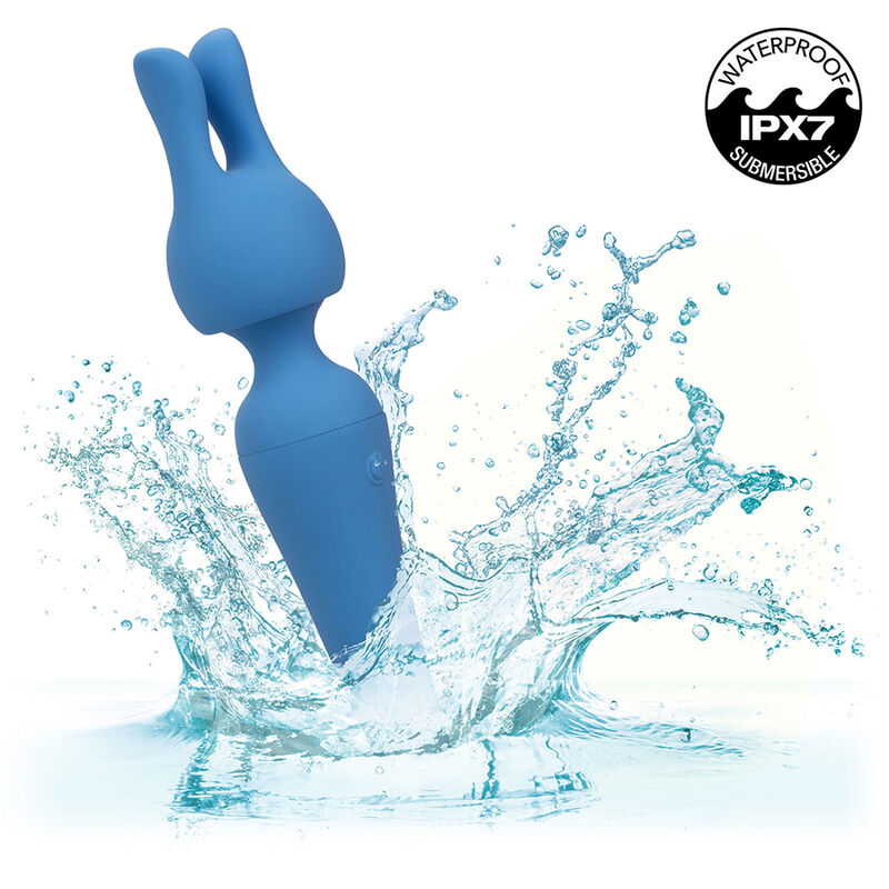 Calexotics - couture kit vibrador wand 10 vibraciones azul
