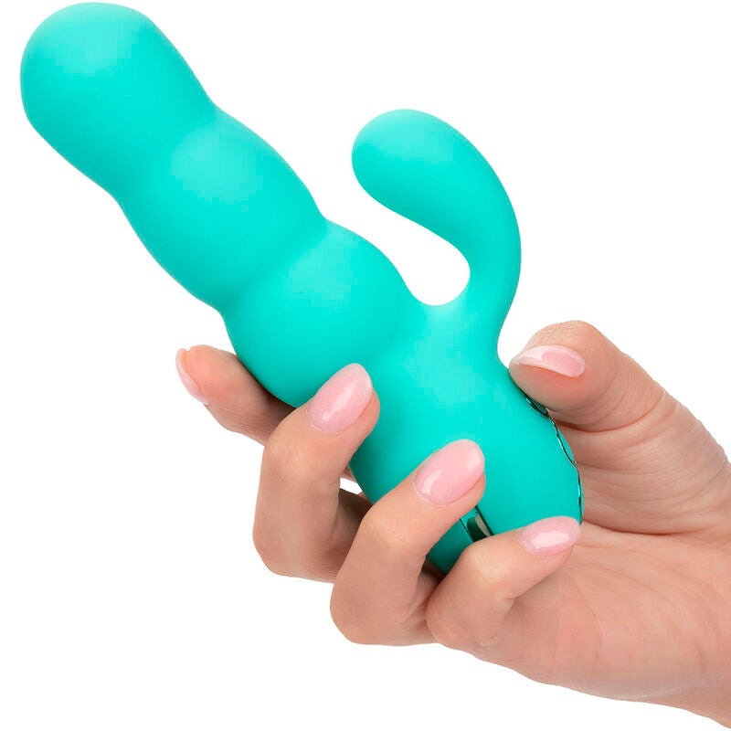 Calexotics - del mar diva vibrador rabbit verde agua by