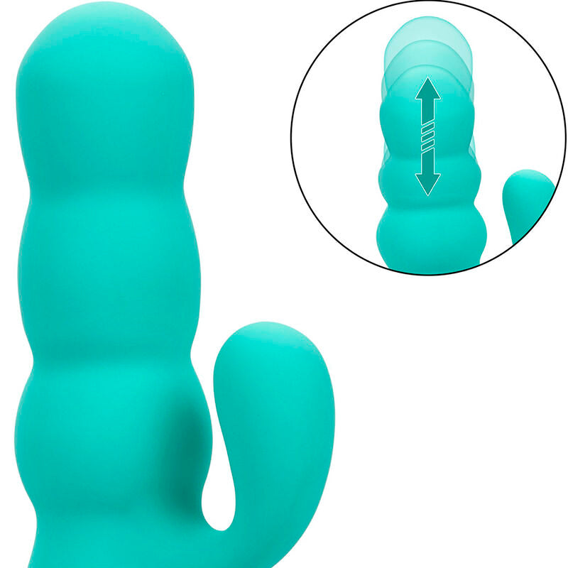 Calexotics - del mar diva vibrador rabbit verde agua by